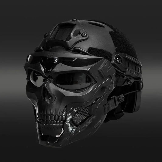 Halloween Mask Skull Tactical Helmet Outdoor Gear