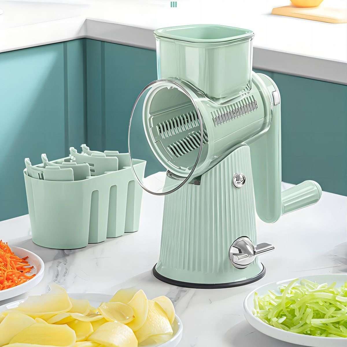 Multifunctional kitchen grater & chipper – SliceMaster