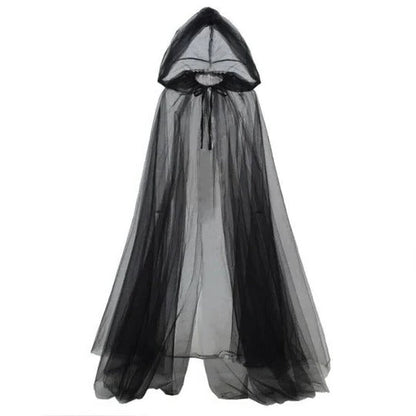 Adults Halloween Costume Hooded Cape for Women