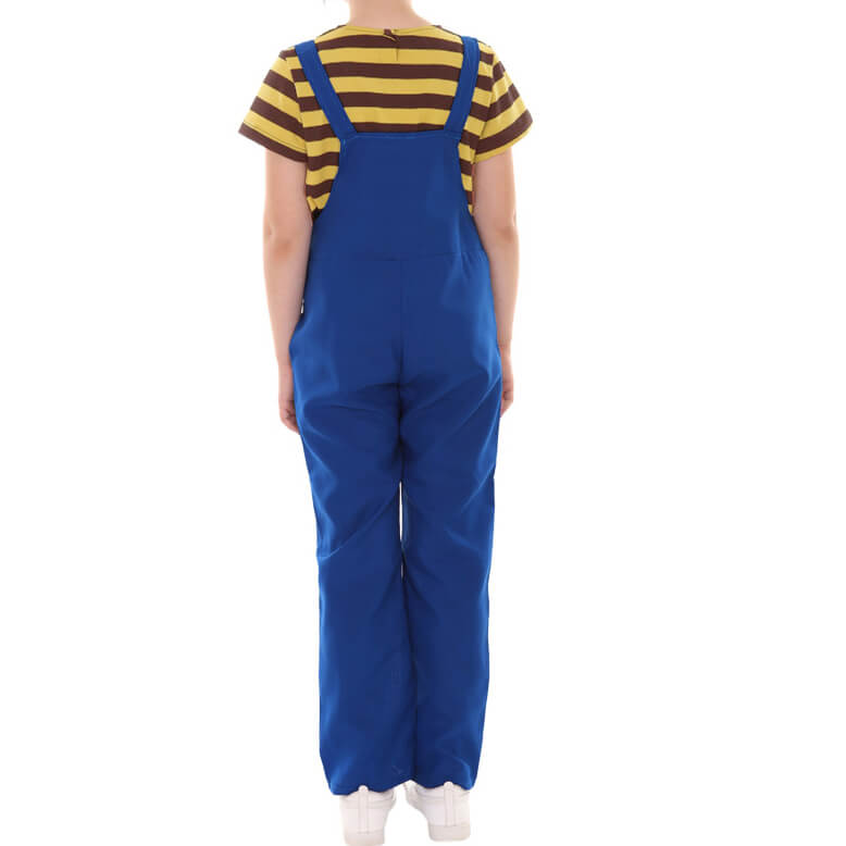 Boys Costume Yellow shirt and Denim overalls Kids Costumes Halloween Costumes
