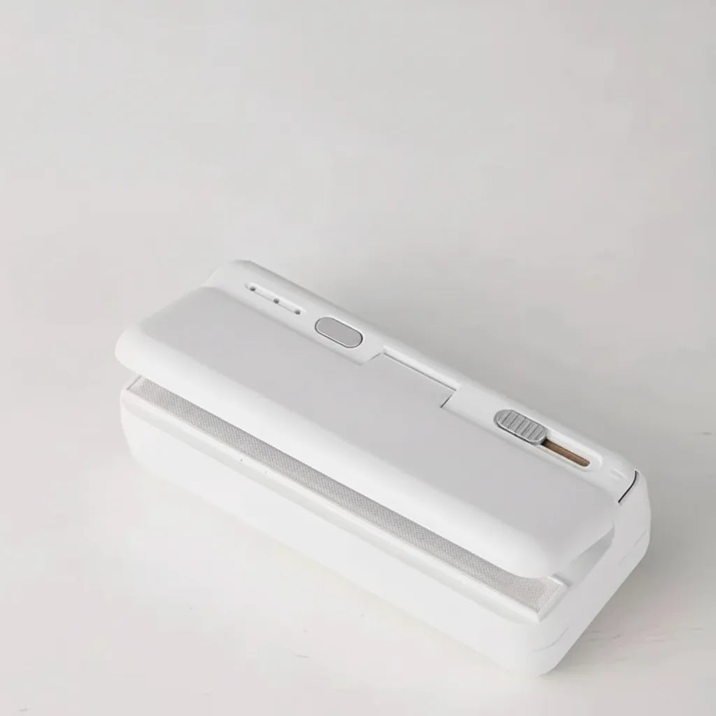 Mini bag sealer, rechargeable & compact