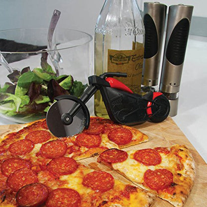 Luxe Motorcycle Style Pizza Cutter - MotoSlice