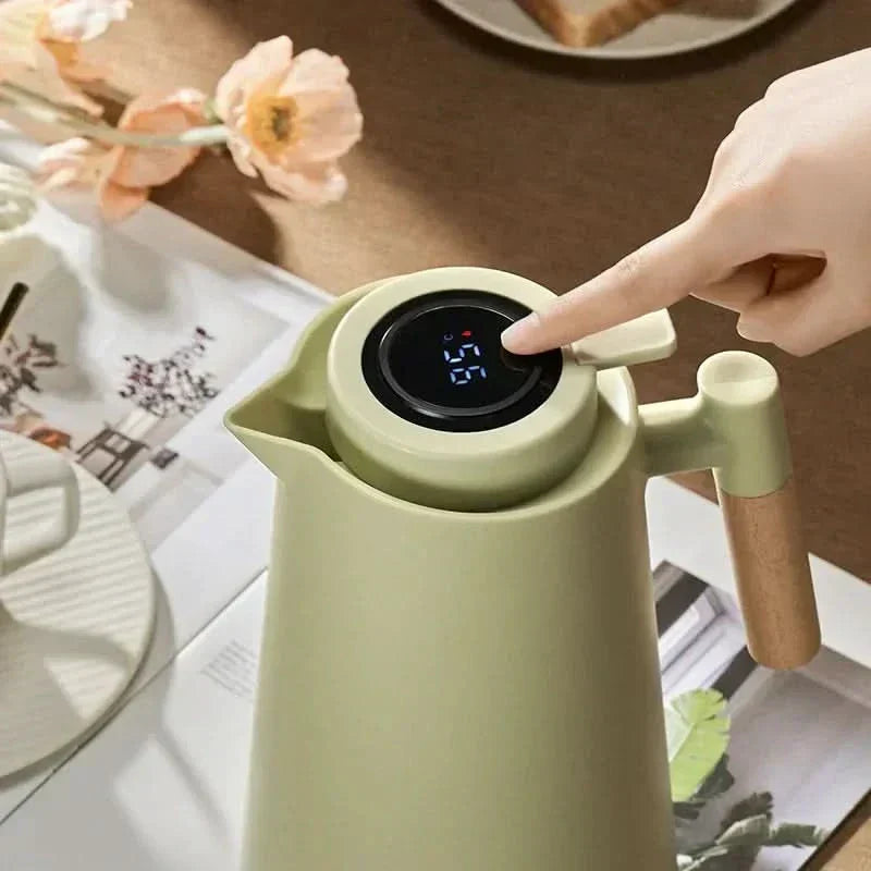 Thermos flask 1 L with digital temperature display