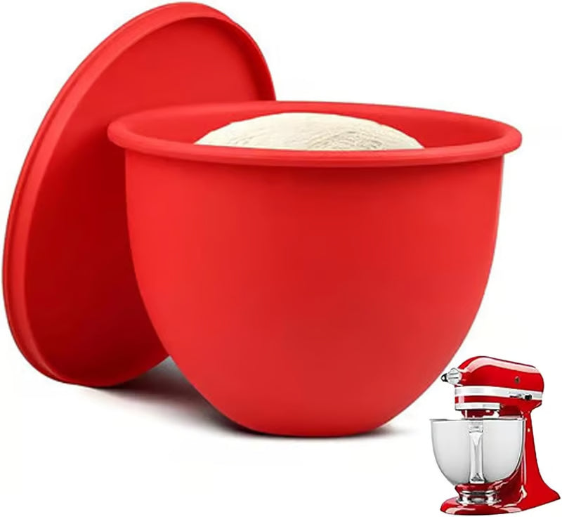 Silicone Mixing Bowl Insert 23 x 23 cm - BPA free, heat resistant, dishwasher safe for clean baking