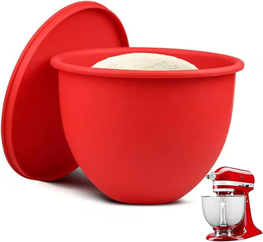 Silicone Mixing Bowl Insert 23 x 23 cm - BPA free, heat resistant, dishwasher safe for clean baking