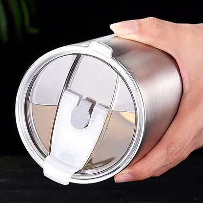 Thermos cup with sliding closure – TempTraveler